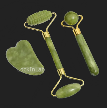Natural Jade Roller and Gua Sha