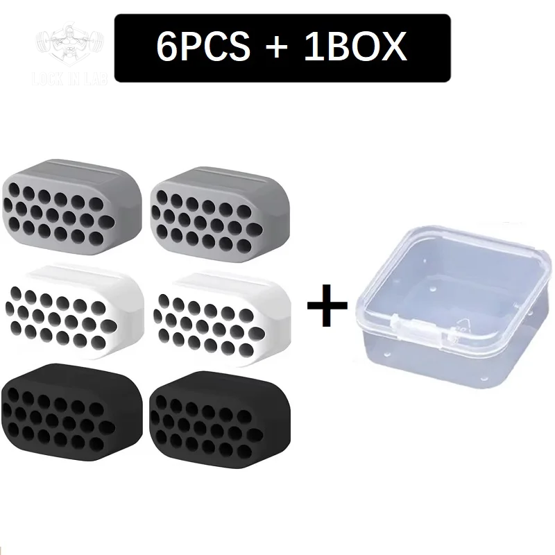 6PCS Jaw Exerciser Set
